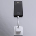 Powerbank Dudao K10 10000mAh 2.4A 2 x USB-A - biały