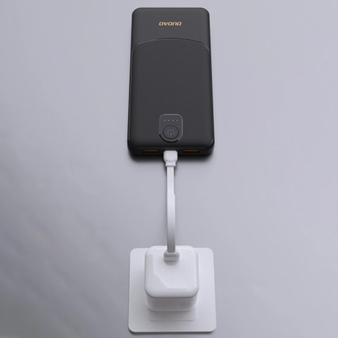 Powerbank Dudao K10 10000mAh 2.4A 2 x USB-A - czarny Powerbank Dudao K10 10000mAh 2.4A 2 x USB-A - czarny