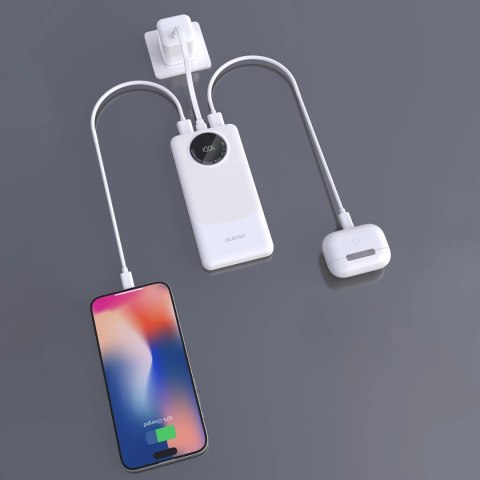 Powerbank Dudao K12 10000mAh PD22.5W USB-A, USB-C - czarny Powerbank Dudao K12 10000mAh PD22.5W USB-A, USB-C - czarny