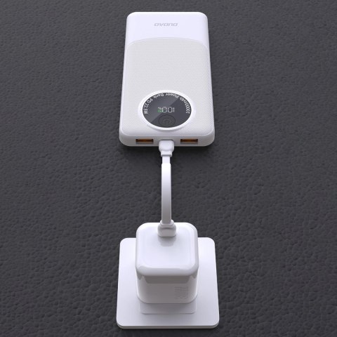 Powerbank Dudao K12 10000mAh PD22.5W USB-A, USB-C - czarny Powerbank Dudao K12 10000mAh PD22.5W USB-A, USB-C - czarny