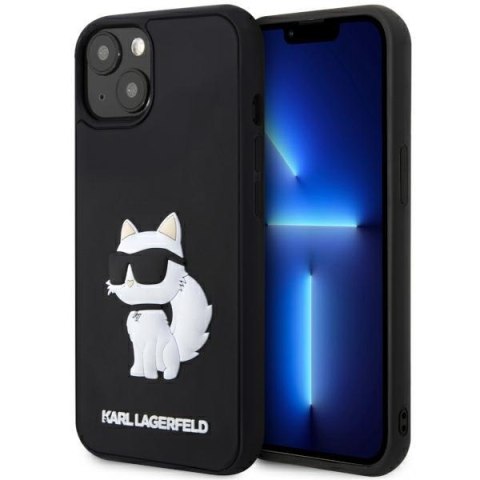 Karl Lagerfeld nakładka do iPhone 14 6,1" KLHCP14S3DRKHNK czarna hardcase 3D Rubber Choupette NFT Karl Lagerfeld nakładka do iPhone 14 6,1" KLHCP14S3DRKHNK czarna hardcase 3D Rubber Choupette NFT