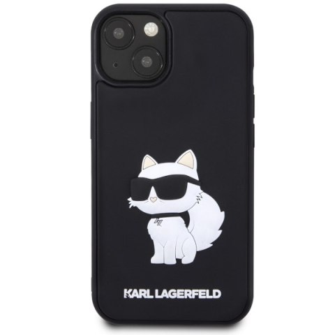 Karl Lagerfeld nakładka do iPhone 14 6,1" KLHCP14S3DRKHNK czarna hardcase 3D Rubber Choupette NFT Karl Lagerfeld nakładka do iPhone 14 6,1" KLHCP14S3DRKHNK czarna hardcase 3D Rubber Choupette NFT