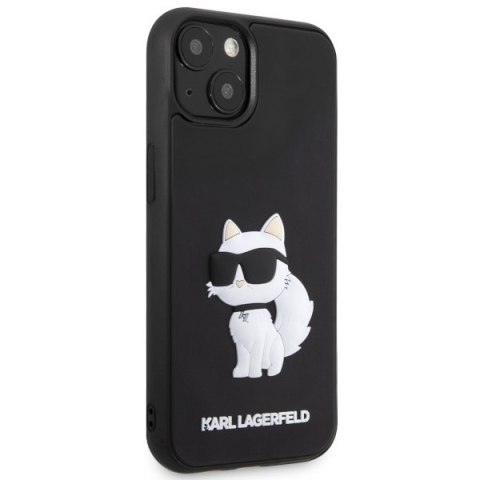 Karl Lagerfeld nakładka do iPhone 14 6,1" KLHCP14S3DRKHNK czarna hardcase 3D Rubber Choupette NFT Karl Lagerfeld nakładka do iPhone 14 6,1" KLHCP14S3DRKHNK czarna hardcase 3D Rubber Choupette NFT
