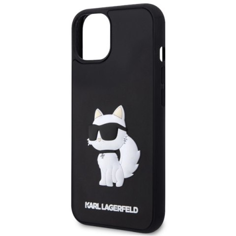 Karl Lagerfeld nakładka do iPhone 14 6,1" KLHCP14S3DRKHNK czarna hardcase 3D Rubber Choupette NFT Karl Lagerfeld nakładka do iPhone 14 6,1" KLHCP14S3DRKHNK czarna hardcase 3D Rubber Choupette NFT