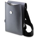 Karl Lagerfeld torebka na telefon KLWBSAKCPMG srebrna hardcase Phone Pounch Universal Saffiano K&C NFT