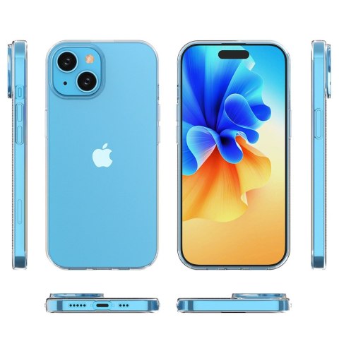 Elastyczne etui Ultra Clear do iPhone 15 - przezroczyste Elastyczne etui Ultra Clear do iPhone 15 - przezroczyste