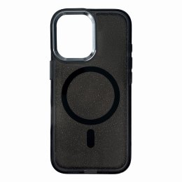Etui brokatowe Glitter Case z MagSafe na Samsung Galaxy A26 5G - czarne
