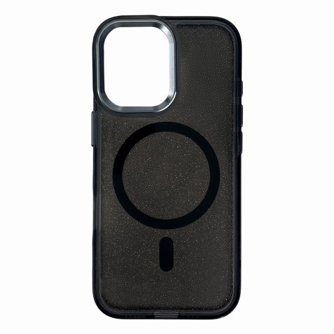 Etui brokatowe Glitter Case z MagSafe na Samsung Galaxy A26 5G - czarne Etui brokatowe Glitter Case z MagSafe na Samsung Galaxy A26 5G - czarne