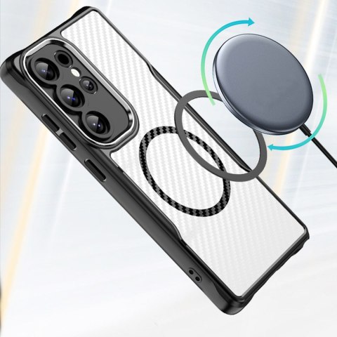 Nakładka Defender Carbon Mag do Samsung Galaxy S24 Ultra czarna Nakładka Defender Carbon Mag do Samsung Galaxy S24 Ultra czarna