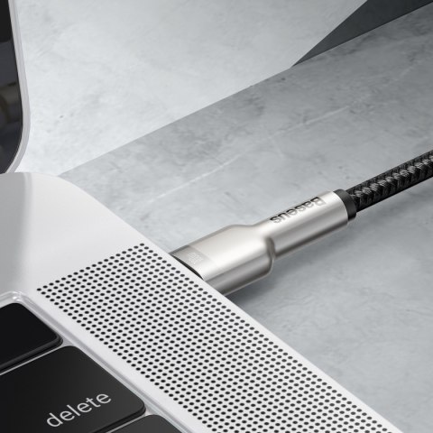 Baseus kabel Cafule Metal PD USB-C - USB-C 2,0 m czarny 100W Baseus kabel Cafule Metal PD USB-C - USB-C 2,0 m czarny 100W