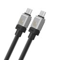 Baseus kabel CoolPlay USB-C - USB-C 1m 100W czarny Baseus kabel CoolPlay USB-C - USB-C 1m 100W czarny