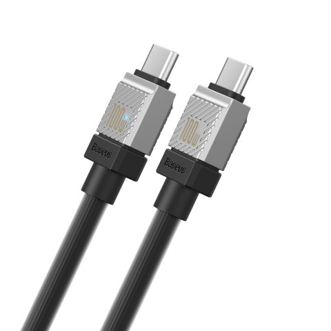 Baseus kabel CoolPlay USB-C - USB-C 1m 100W czarny Baseus kabel CoolPlay USB-C - USB-C 1m 100W czarny