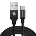 Baseus kabel Yiven USB - microUSB 1,5 m 2A czarny Baseus kabel Yiven USB - microUSB 1,5 m 2A czarny
