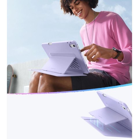 Etui ESR Flip Hybrid na iPad 10.9" 2020-2022 ( 4 / 5 gen.) / 11" 2024-2025 ( 6 / 7 gen.) - fioletowe Etui ESR Flip Hybrid na iPad 10.9" 2020-2022 ( 4 / 5 gen.) / 11" 2024-2025 ( 6 / 7 gen.) - fioletowe