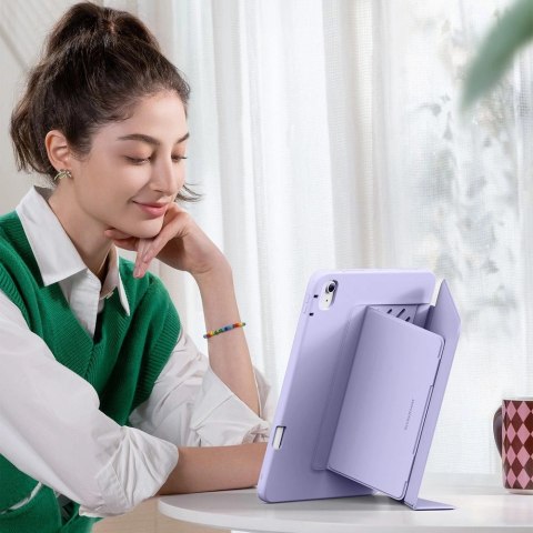 Etui ESR Flip Hybrid na iPad 10.9" 2020-2022 ( 4 / 5 gen.) / 11" 2024-2025 ( 6 / 7 gen.) - fioletowe Etui ESR Flip Hybrid na iPad 10.9" 2020-2022 ( 4 / 5 gen.) / 11" 2024-2025 ( 6 / 7 gen.) - fioletowe