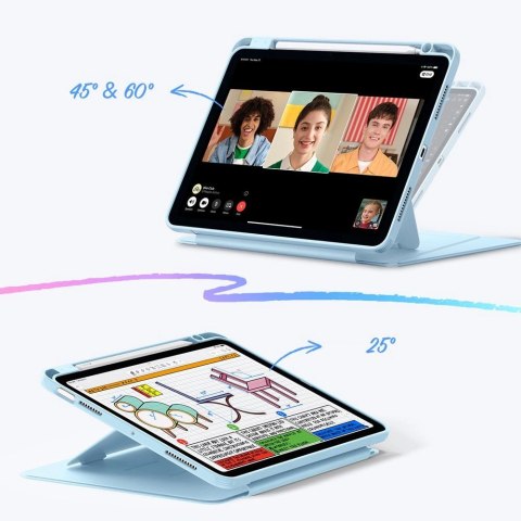 Etui ESR Flip Hybrid na iPad 10.9" 2020-2022 ( 4 / 5 gen.) / 11" 2024-2025 ( 6 / 7 gen.) - niebieskie Etui ESR Flip Hybrid na iPad 10.9" 2020-2022 ( 4 / 5 gen.) / 11" 2024-2025 ( 6 / 7 gen.) - niebieskie