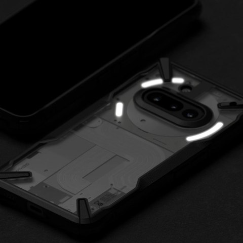Etui Ringke Fusion X na Nothing Phone 3A - czarne Etui Ringke Fusion X na Nothing Phone 3A - czarne
