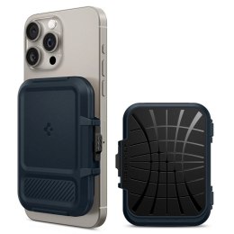 Etui Spigen Lock Fit MagSafe na karty - granatowy
