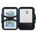 Etui Spigen Lock Fit MagSafe na karty - granatowy