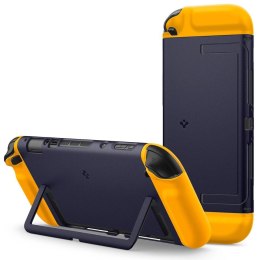 Etui Spigen Nano Pop na Nintendo Switch 2 - granatowo-żółte