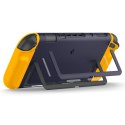 Etui Spigen Nano Pop na Nintendo Switch 2 - granatowo-żółte