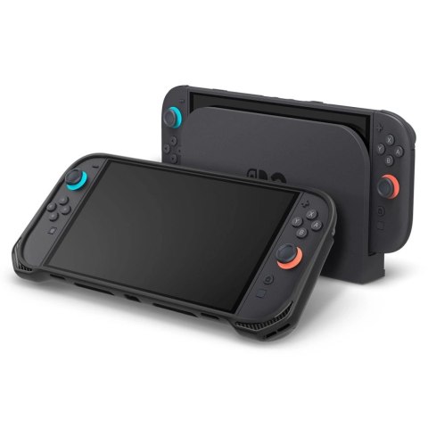Etui Spigen Rugged Armor na Nintendo Switch 2 - czarny mat Etui Spigen Rugged Armor na Nintendo Switch 2 - czarny mat