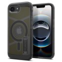Etui Spigen Tough Armor MagSafe na iPhone 16e - przezroczysto-szare