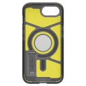 Etui Spigen Tough Armor MagSafe na iPhone 16e - przezroczysto-szare