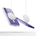 Etui Tech-Protect FlexAir Hybrid MagSafe na Samsung Galaxy S25 Edge - przezroczyste