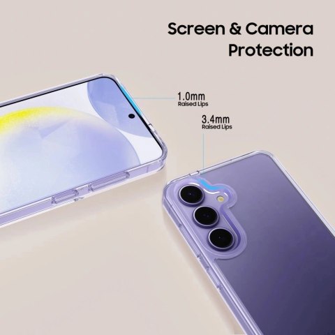 Etui Tech-Protect FlexAir Hybrid na Samsung Galaxy S25 Edge - przezroczyste Etui Tech-Protect FlexAir Hybrid na Samsung Galaxy S25 Edge - przezroczyste