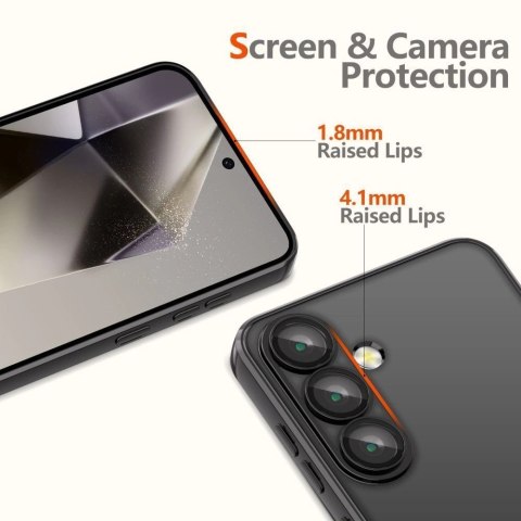 Etui Tech-Protect MagFlex MagSafe na Samsung Galaxy S25 Edge - przezroczysto-czarne Etui Tech-Protect MagFlex MagSafe na Samsung Galaxy S25 Edge - przezroczysto-czarne