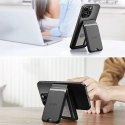 Etui Tech-Protect MagWallet Stand MagSafe uniwersalny - czarny Etui Tech-Protect MagWallet Stand MagSafe uniwersalny - czarny