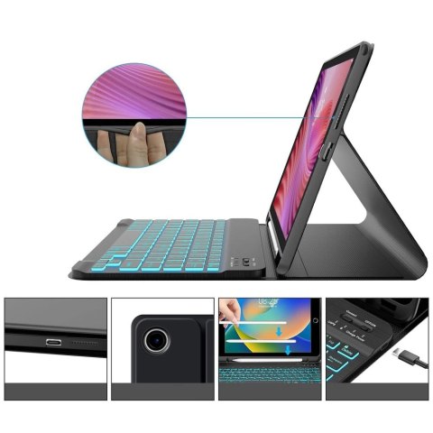 Etui Tech-Protect SC Pen + Keyboard na Lenovo Tab 10.1 TB-311 - czarne Etui Tech-Protect SC Pen + Keyboard na Lenovo Tab 10.1 TB-311 - czarne