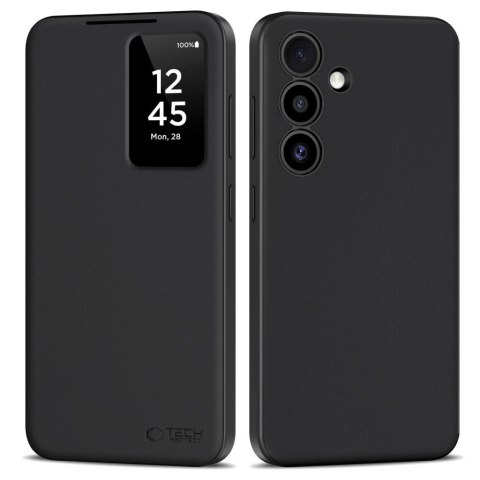 Etui Tech-Protect Smart Wallet na Samsung Galaxy S25 - czarny mat Etui Tech-Protect Smart Wallet na Samsung Galaxy S25 - czarny mat