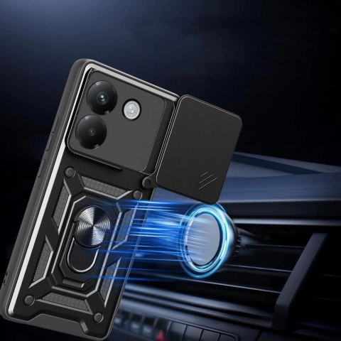 Etui Tech-Protect Tech-Protect CamShield Pro na Xiaomi Poco M7 Pro 5G - czarne Etui Tech-Protect Tech-Protect CamShield Pro na Xiaomi Poco M7 Pro 5G - czarne
