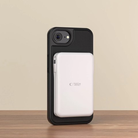 Etui Tech-Protect Wallet MagSafe na iPhone 16e - czarny mat Etui Tech-Protect Wallet MagSafe na iPhone 16e - czarny mat