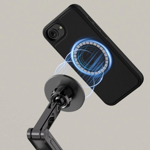Etui Tech-Protect Wallet MagSafe na iPhone 16e - czarny mat Etui Tech-Protect Wallet MagSafe na iPhone 16e - czarny mat