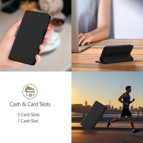 Etui Tech-Protect Wallet RS na Samsung Galaxy S25 Ultra - czarne Etui Tech-Protect Wallet RS na Samsung Galaxy S25 Ultra - czarne