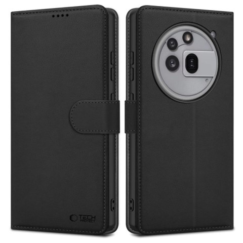 Etui Tech-Protect Wallet na Nothing Phone 3A Pro - czarny mat Etui Tech-Protect Wallet na Nothing Phone 3A Pro - czarny mat