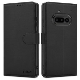 Etui Tech-Protect Wallet na Nothing Phone 3A - czarny mat