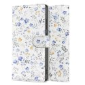 Etui Tech-Protect Wallet na Samsung Galaxy A26 5G - stokrotki z liśćmi