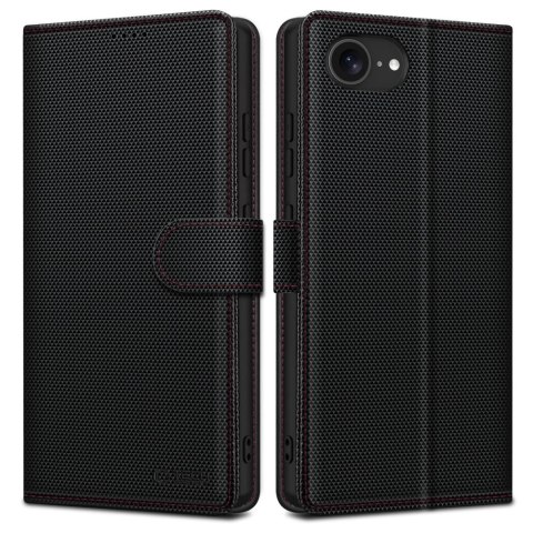 TECH-PROTECT WALLET RS IPHONE 16E BLACK/RED Etui Tech-Protect Wallet na iPhone 16e - czarne TECH-PROTECT WALLET RS IPHONE 16E BLACK/RED Etui Tech-Protect Wallet na iPhone 16e - czarne