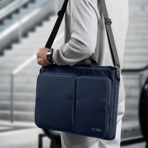 Torba Tech-Protect Defender Bag na laptopa 17" - granatowe Torba Tech-Protect Defender Bag na laptopa 17" - granatowe