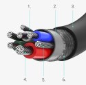 Ugreen kabel przewód USB Typ C (męski) na Typ C (męski) 1 m biały (US300) Ugreen kabel przewód USB Typ C (męski) na Typ C (męski) 1 m biały (US300)