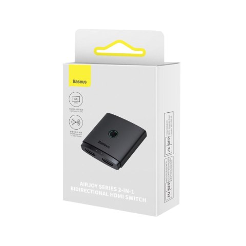 Baseus dwukierunkowy rozdzielacz HDMI AirJoy 2w1 Baseus dwukierunkowy rozdzielacz HDMI AirJoy 2w1