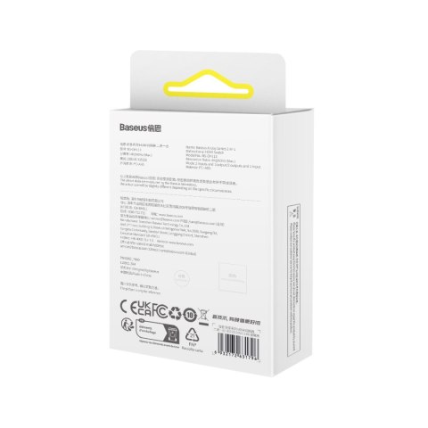 Baseus dwukierunkowy rozdzielacz HDMI AirJoy 2w1 Baseus dwukierunkowy rozdzielacz HDMI AirJoy 2w1