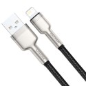 Baseus kabel Cafule Metal USB - Lightning 2,4A 1,0 m czarny Baseus kabel Cafule Metal USB - Lightning 2,4A 1,0 m czarny