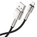 Baseus kabel Cafule Metal USB - Lightning 2,4A 1,0 m czarny Baseus kabel Cafule Metal USB - Lightning 2,4A 1,0 m czarny