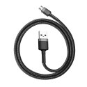 Baseus kabel Cafule USB - microUSB 0,5 m 2,4A szaro-czarny Baseus kabel Cafule USB - microUSB 0,5 m 2,4A szaro-czarny