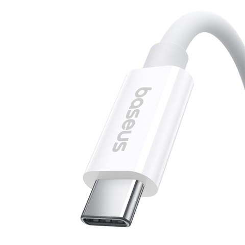 Baseus kabel Superior Series 2 USB4 Full-Function Fast Charging Cable Type-C to Type-C 240W 1m biały Baseus kabel Superior Series 2 USB4 Full-Function Fast Charging Cable Type-C to Type-C 240W 1m biały